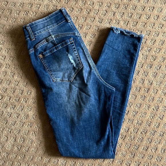 INC Sculpted Denim High Rise Skinny Jean - Picture 4 of 9